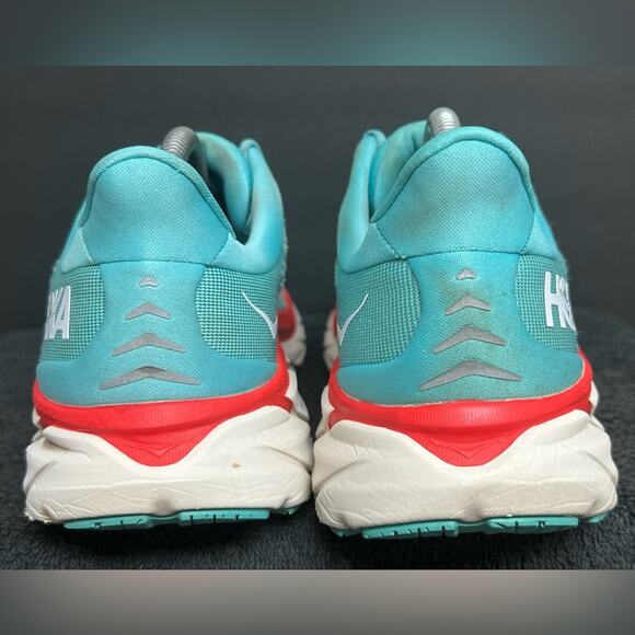 Hoka One One Womens Clifton 8 1119394 AEBL Blue Running Shoes Sneakers Size 9.5 - Picture 6 of 10